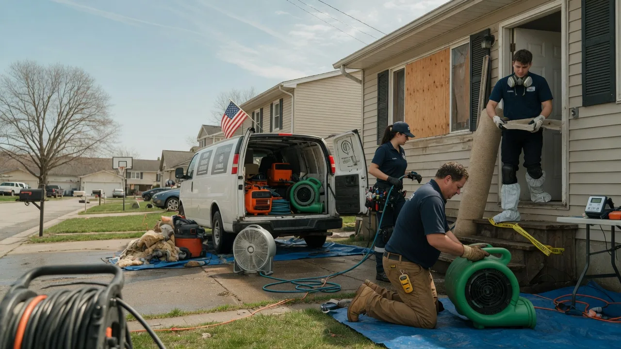 Water Damage Restoration in Van Tassell, WY near me
